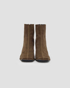 Suede Stitching Boots image 1