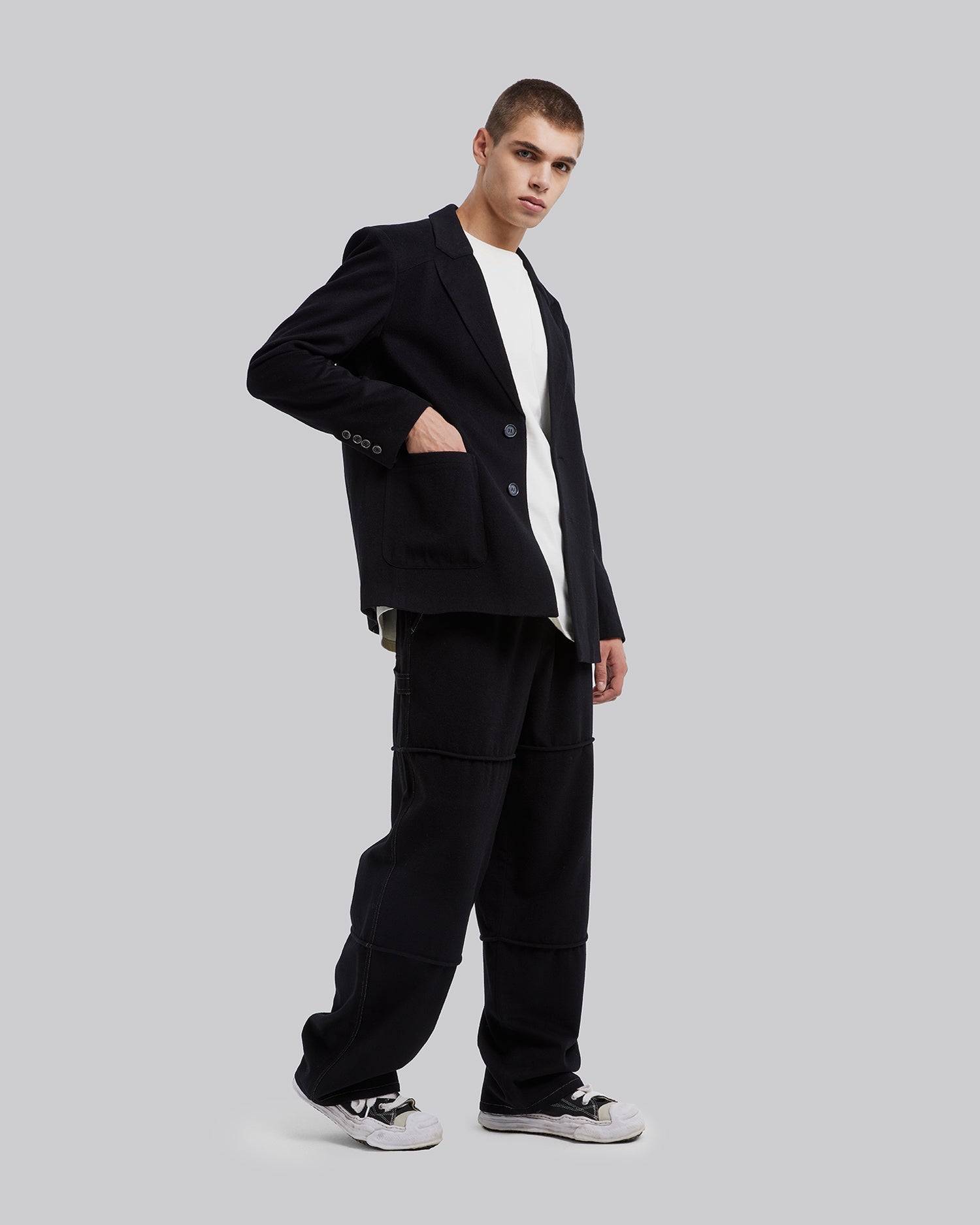 Wool Patch Pocket Blazer image 3