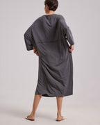Modal  Split Midi Dress image 3