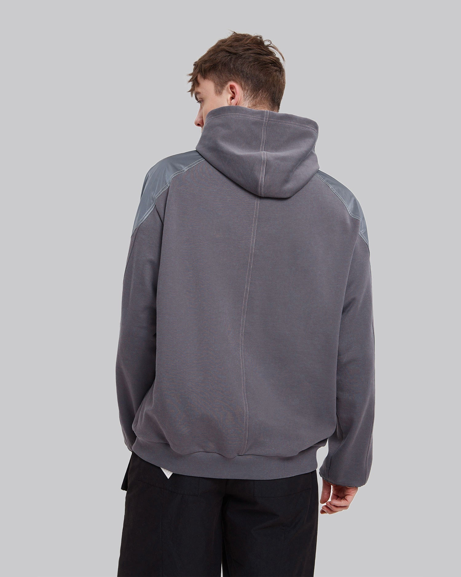 Shoulder Paneled Hoodie image 4