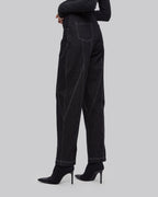 Multi Line Belted Pants image 4