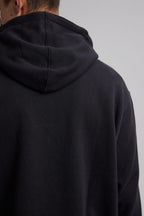 Half-Zippered Paneled Hoodie image 5