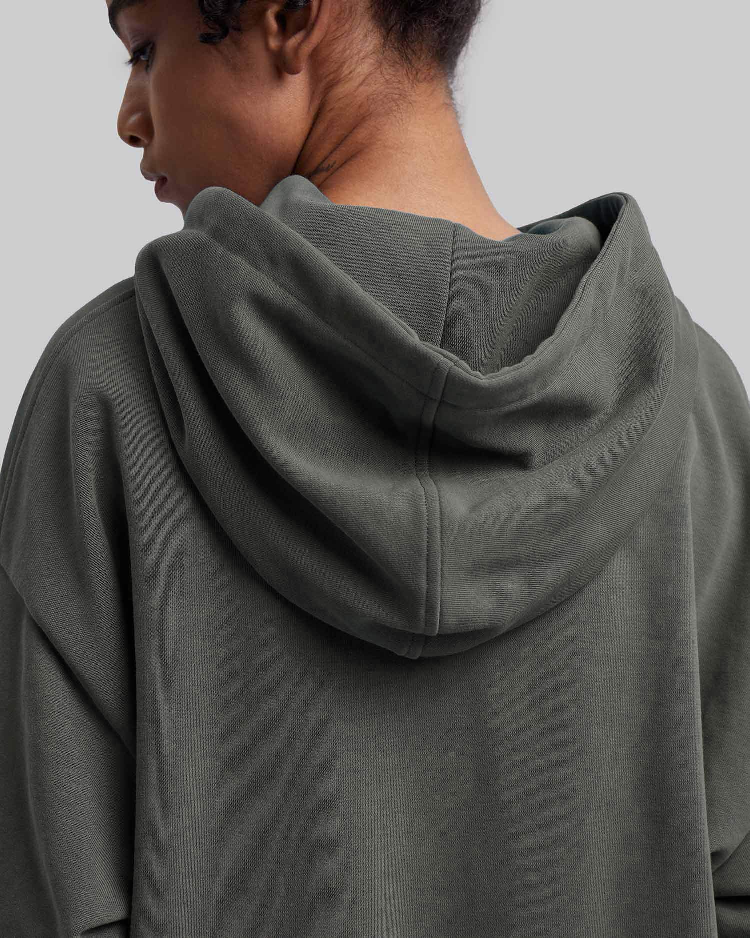 Hooded Skirt in Dark Gray image 4