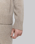 Polo Collar Wool Sweater image 6