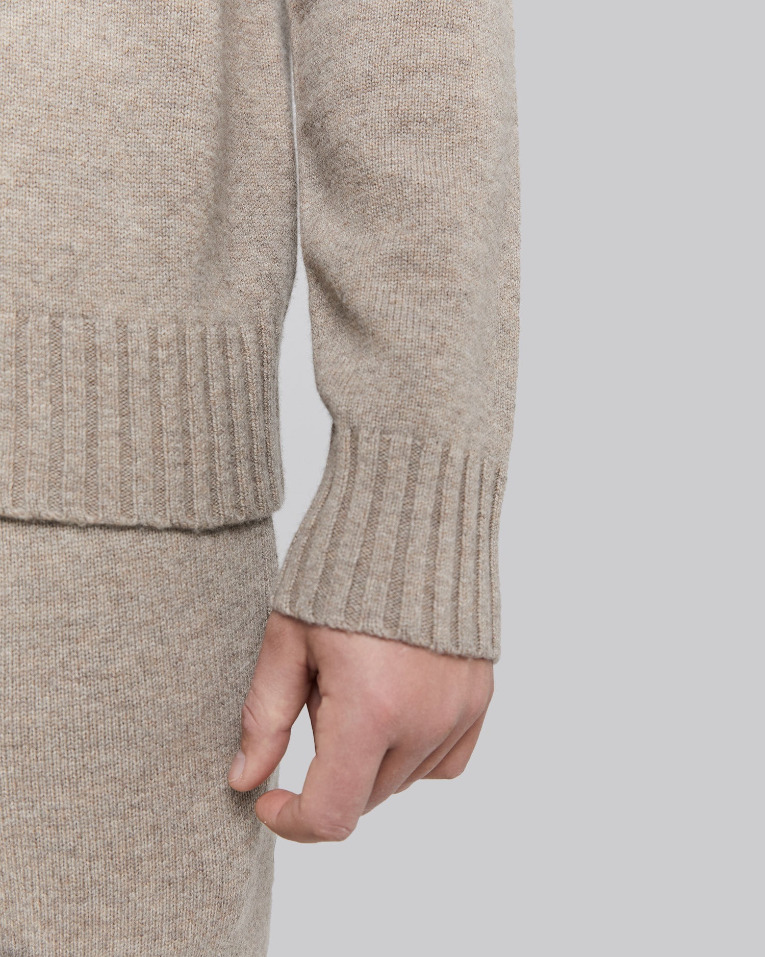Polo Collar Wool Sweater image 6