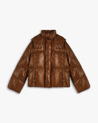 Duck Down Cropped Puffer Jacket image 0
