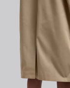 Double-Breasted Coat in Light Coffee image 5