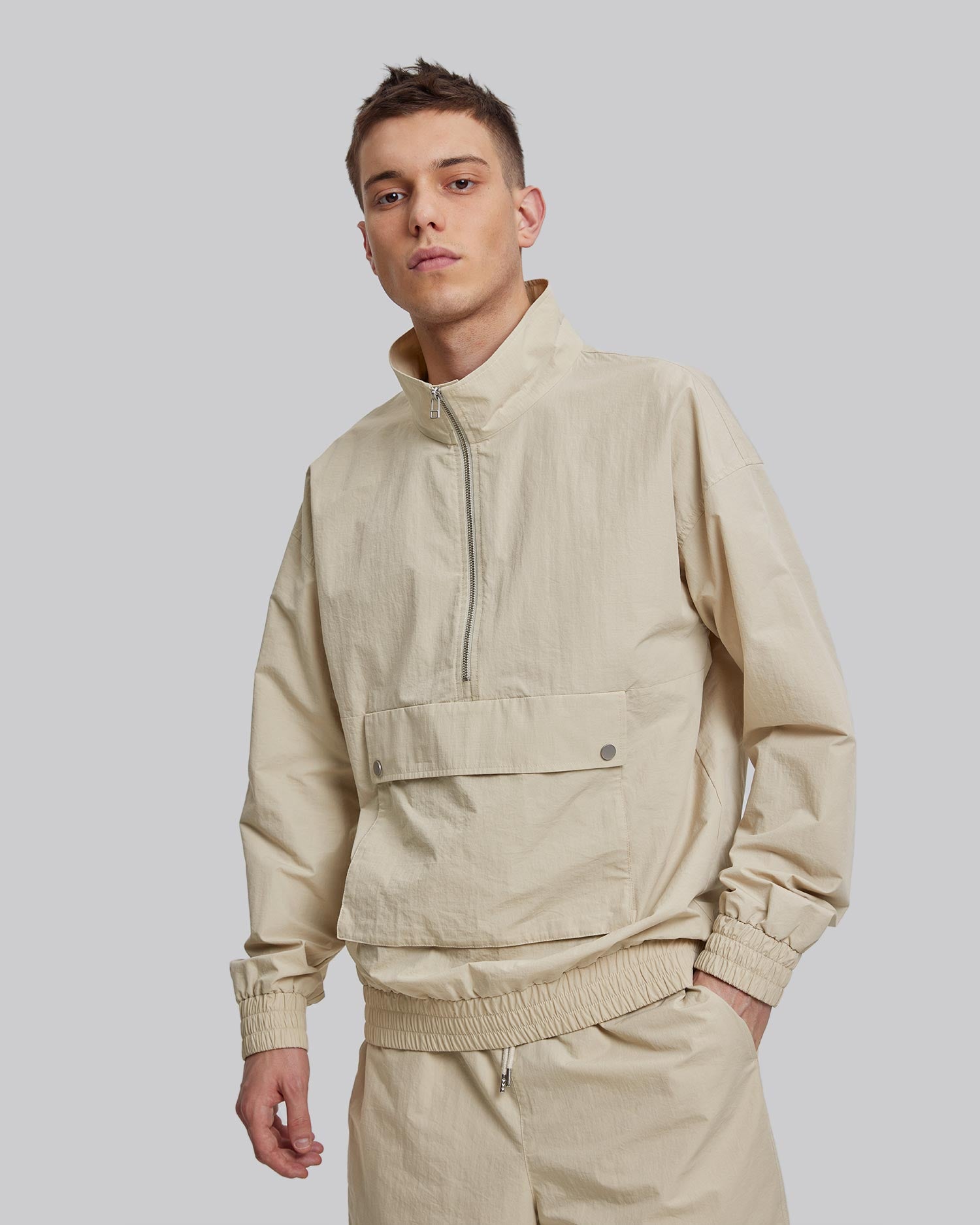 The Beige Windbreaker image 1