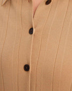 100% Merino Wool Button Front Cardigan image 3
