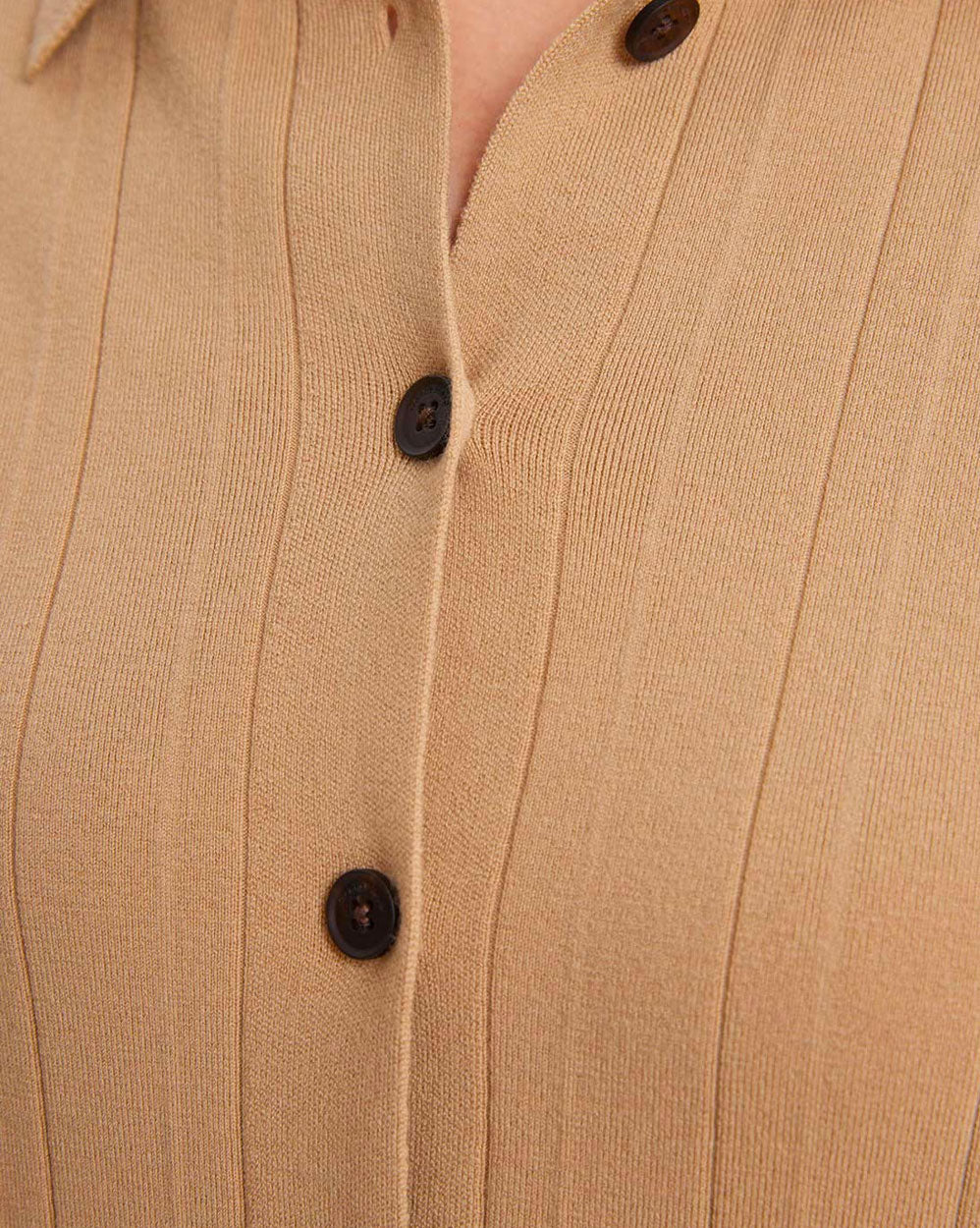 100% Merino Wool Button Front Cardigan image 3