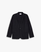 Black Linen Blazer image 0