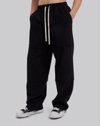 Relaxed-Fit Panel Wool Pants image 1