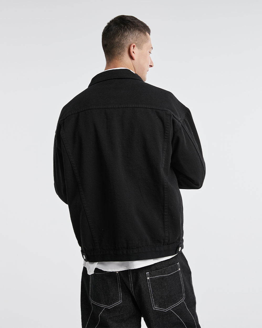 Classic Denim Cotton Jacket image 3