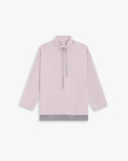 High-Neck Drawstring Essential Sweatshirt image 0