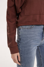 V-Neck Plain Hoodie image 6