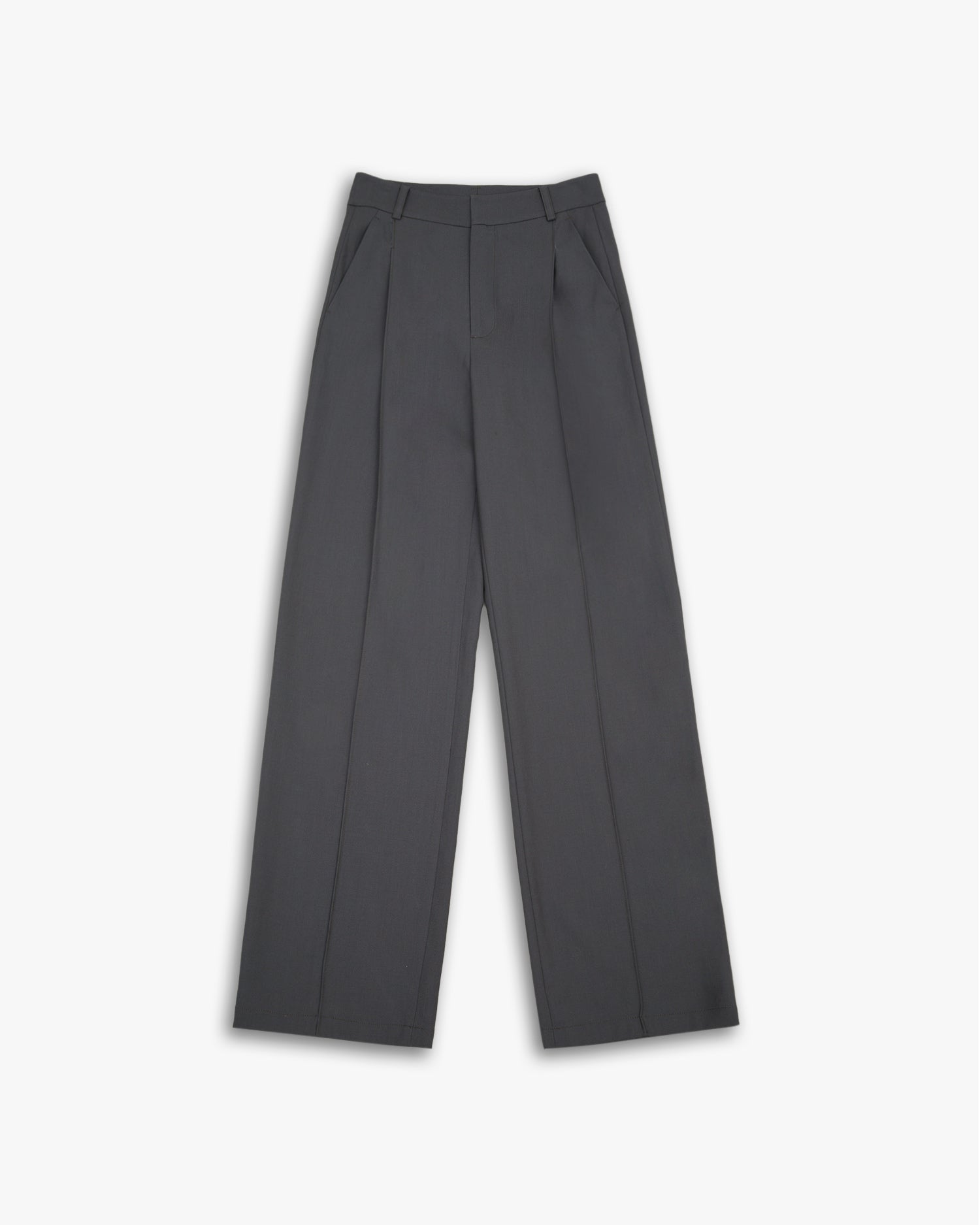 Grey Wool Pants image 0
