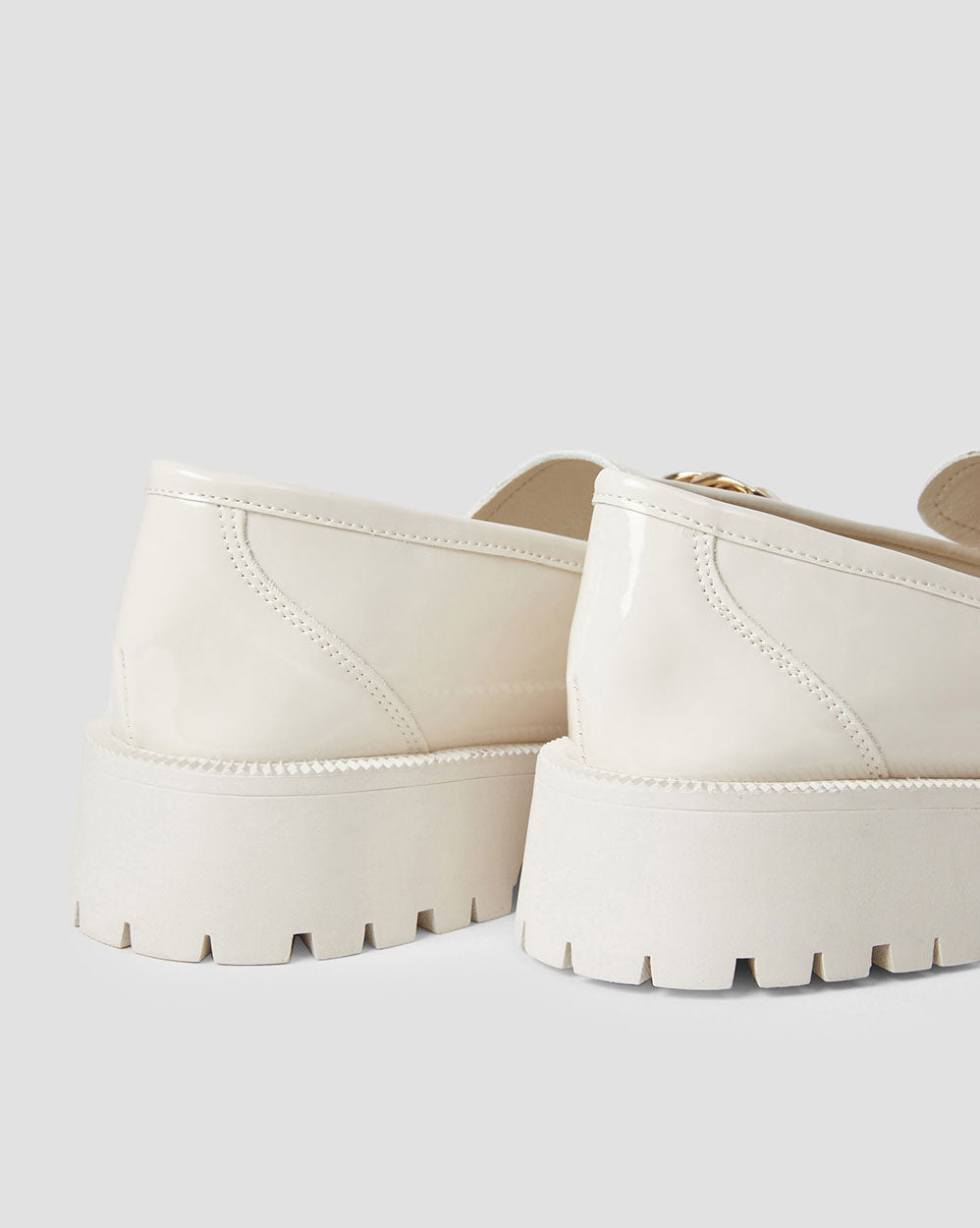 Chain Strap Platform Loafers image 4