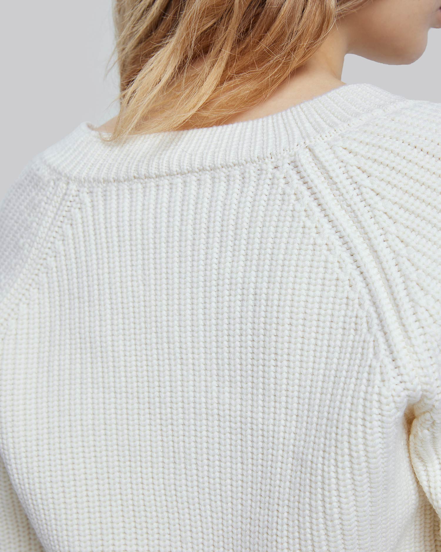 V-Neck Cropped Sweater image 5