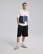 Shorts with Toggle Drawstrings - Black, S image