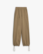 Pants with Decorative Stripes - Khaki, M image