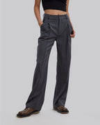 Grey Wool Pants image 1