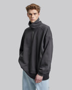Half-Zip Relaxed Fit Sweatshirt image 1