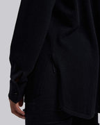 Woolen Shirt in Black image 5