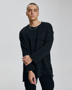 Paneled Long-Sleeve T-shirt image 1
