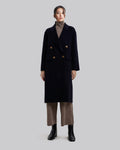 Double-Breasted Midi Wool Coat image 0