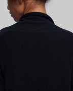 Woolen Wrap-Coat in Black image 5