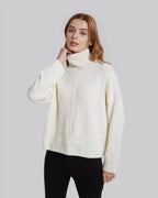 Pure Merino Wool Turtleneck Sweater image 1