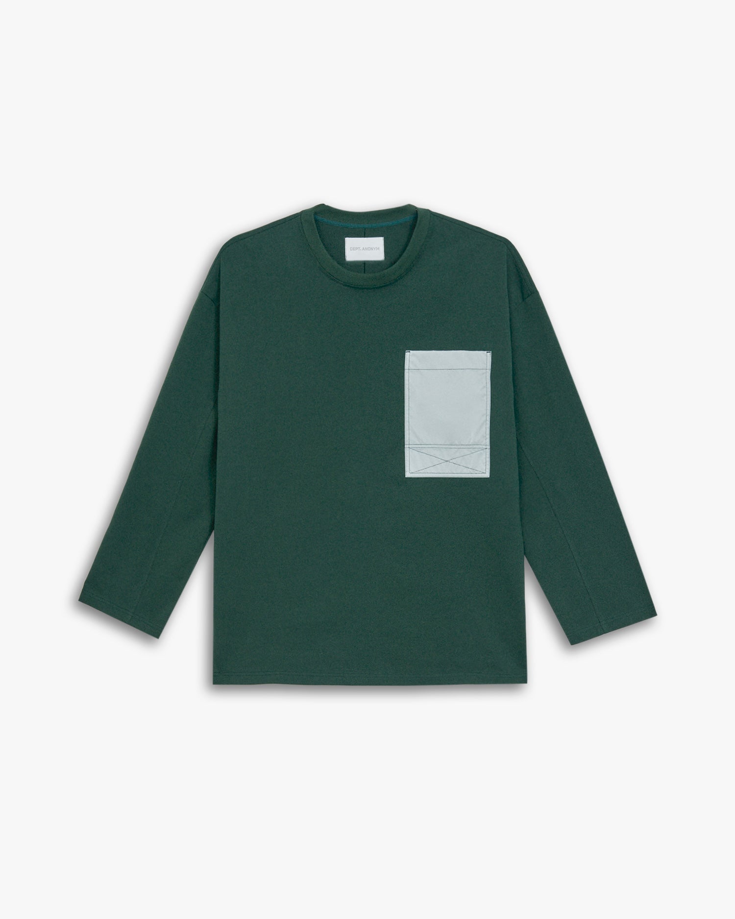 Exposed Seam Pocket Sweatshirt image 0