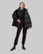 Oversized Down Parka - Black, XXXL image