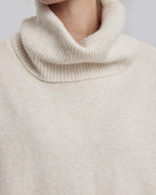 Plain Turtle-Neck Sweatshirt image 5