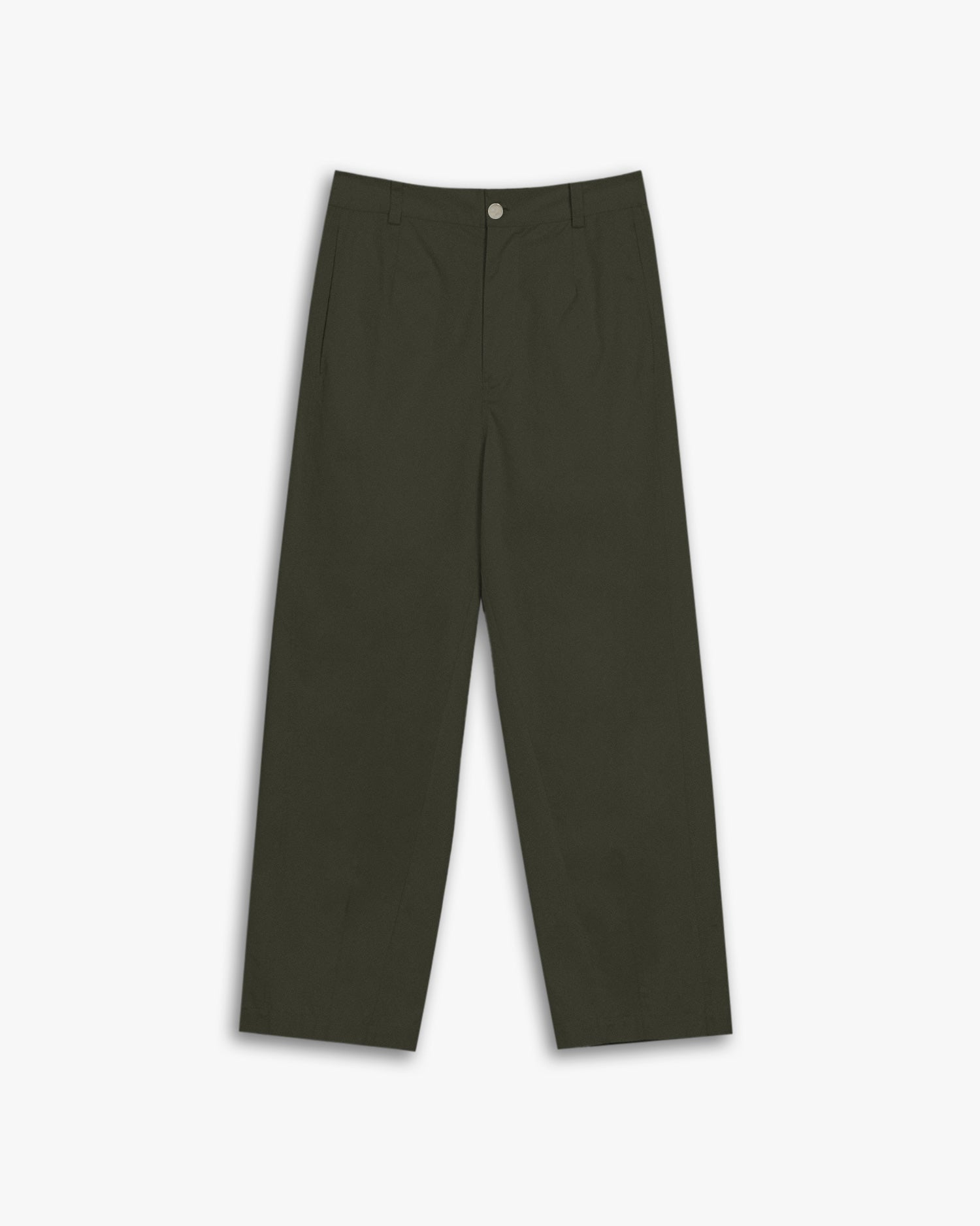 Loose Fit Tapered Pants - Blue Grey, L image