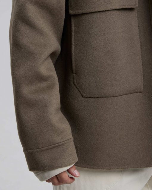 Woolen Jacket With Front Pockets image 5