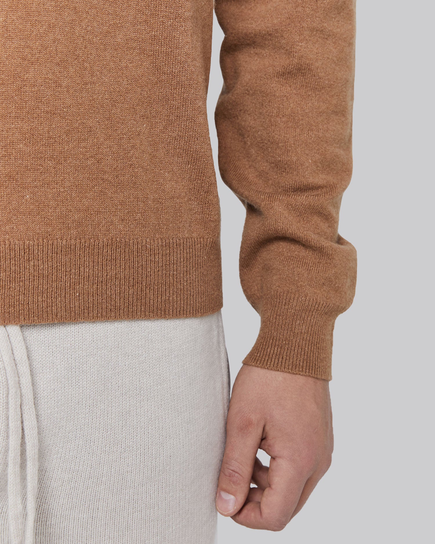 100% Cashmere Polo Sweater image 6