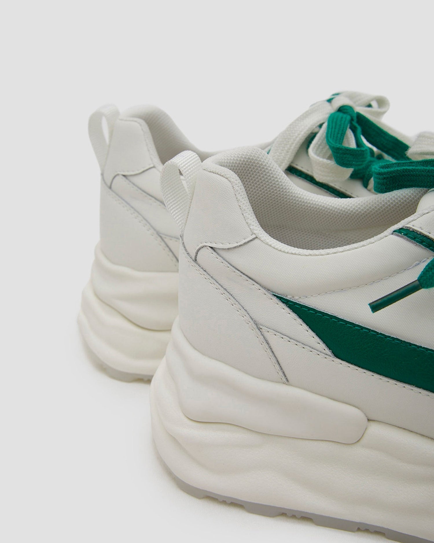 Two-Tone Platform Sneakers image 4