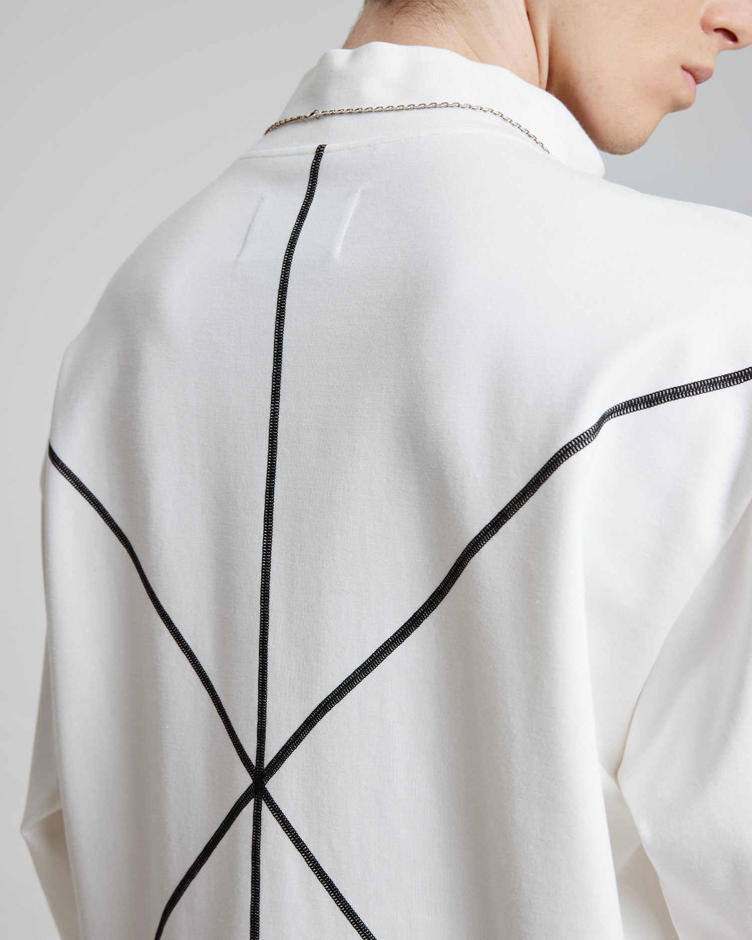 Paneled Turtleneck Tee image 4