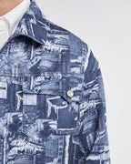 Stylish Printed Denim Jacket image 5