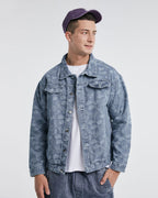 Classic Printed Denim Cotton Jacket image 1