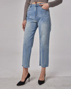 Women's Classic Loose Jeans image 0