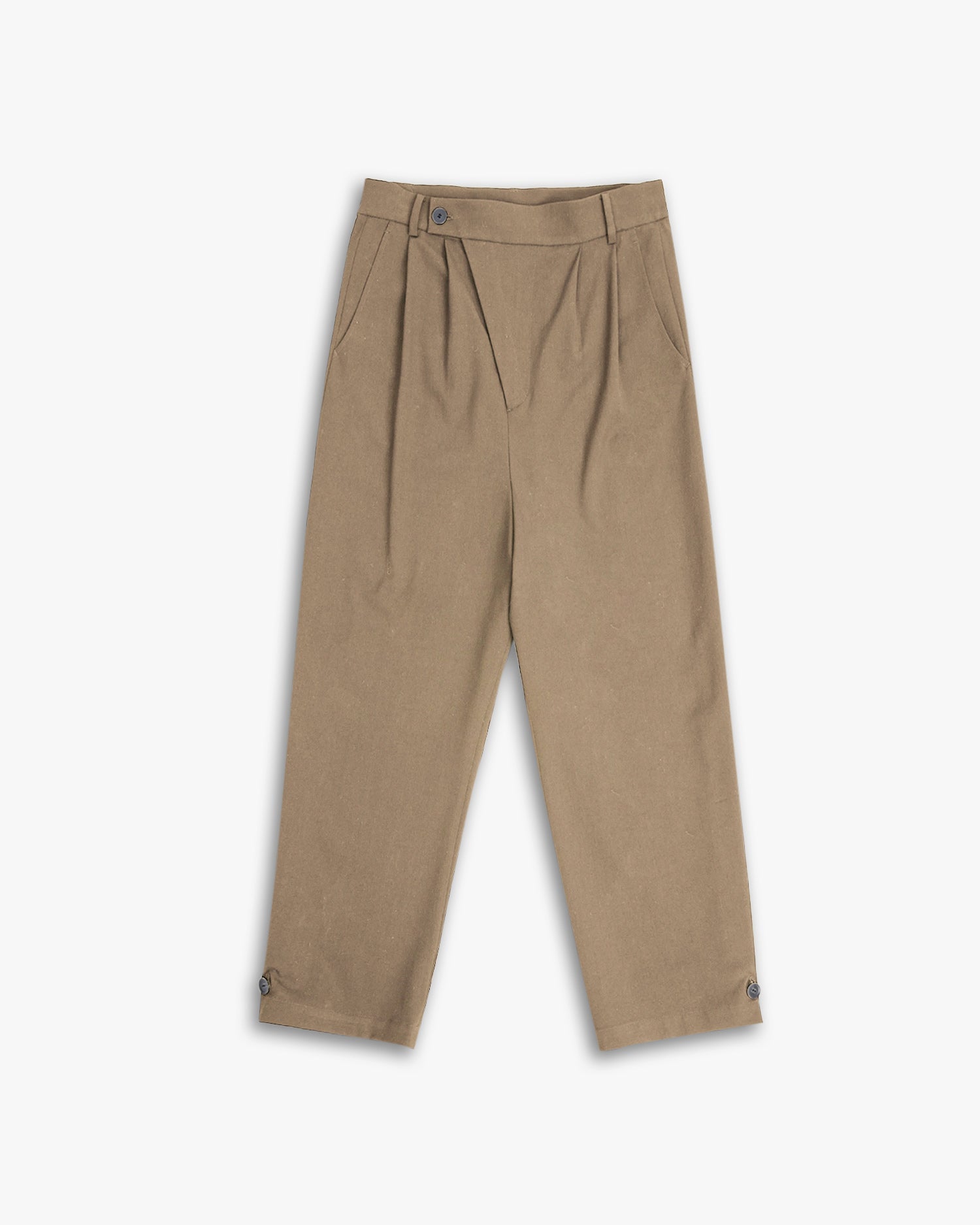 Drop Crotch Pants - Khaki, M image