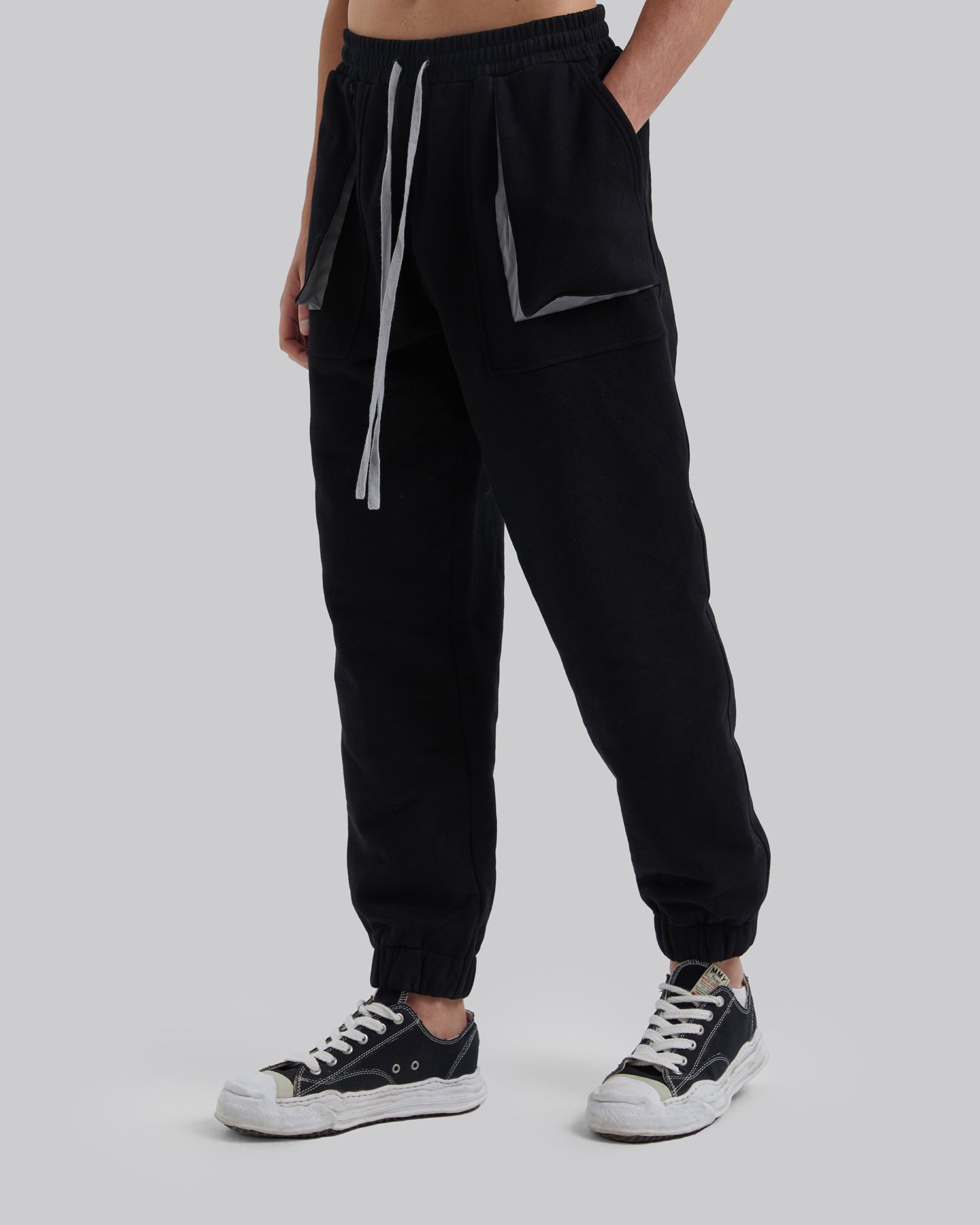 Reflective Tapered Sweatpants image 1