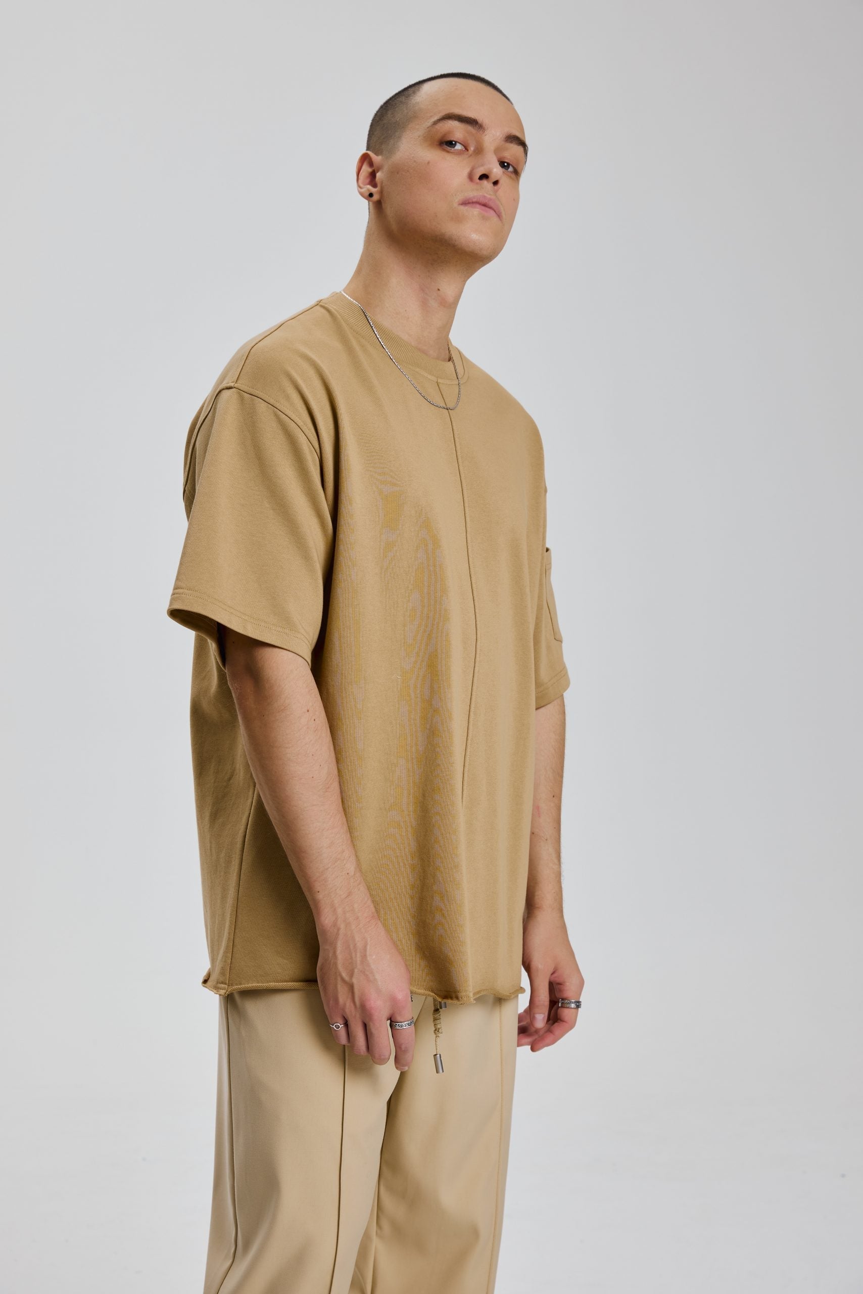 Raw-edged T-shirt image 3