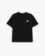 Crewneck Patchwork T-Shirt - Black, L image