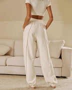 Cotton-Jersey Essential Joggers image 3