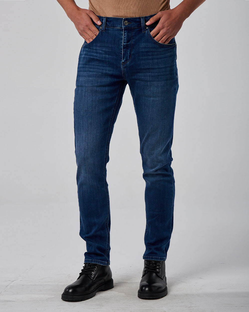 Blue Slim Jeans - Blue, XL image