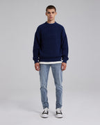 Classic Pull-Over Sweater - Night Blue, L image