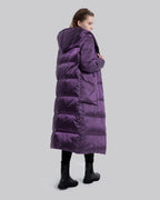 Calf-Length Hooded Jacket image 3